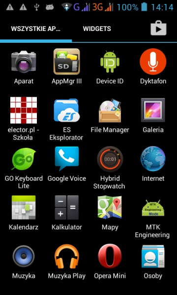 Eksplorator plików Android